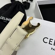 Celine White Belt W2.5cm - 4