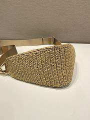 Prada Crochet Natural Handbag - 26x14x10.5cm - 4