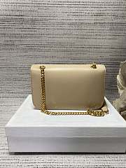 Celine Triomphe Beige Leather - 23×15.5×5cm - 5