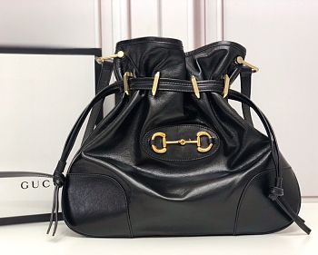 Sac Gucci Horsebit 1955 Black - 38x35x5cm