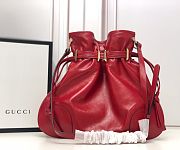 Sac Gucci Horsebit 1955 Red - 38x35x5cm - 2