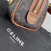 Celine Triomphe Mini Boston Bag - 14x9.5x8cm - 5