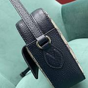 Gucci Horsebit 1955 Small Black Camera Bag - 23x17x6cm - 2