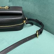 Gucci Horsebit 1955 Black Camera Bag - 23x17x6cm - 5