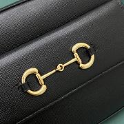 Gucci Horsebit 1955 Black Camera Bag - 23x17x6cm - 4