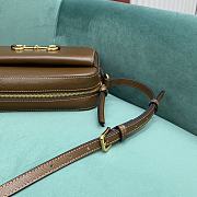 Gucci Horsebit 1955 Brown Leather - 23x17x6cm - 3