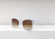 LV  Unisex Street Style Square Khaki Sunglasses - 3