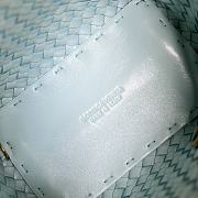 Bottega Veneta Cabat Bucket Blue - 35.5x21x13cm - 2