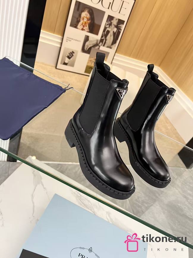 Prada Long Black Boots  - 1