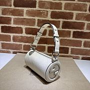 Gucci Blondie Drum White Bag - 13x25x12cm - 2