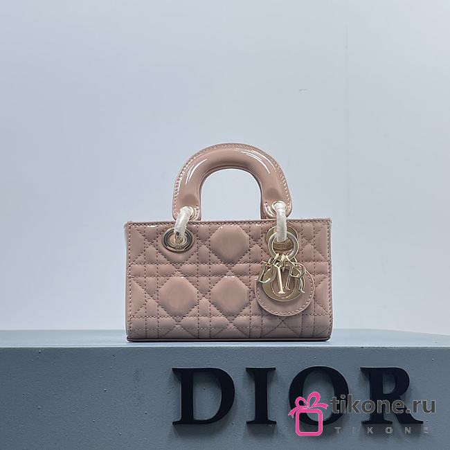 Dior Micro Lady D-Joy Bag Light Pink - 16×10×5.5cm - 1