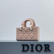 Dior Micro Lady D-Joy Bag Light Pink - 16×10×5.5cm - 3