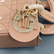 Dior Micro Lady D-Joy Bag Light Pink - 16×10×5.5cm - 2