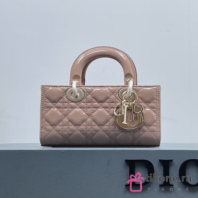 Dior Medium Lady D-Joy Bag Light Pink - 22.5×12×5.5cm - 1