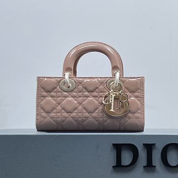 Dior Medium Lady D-Joy Bag Light Pink - 22.5×12×5.5cm