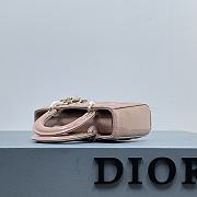 Dior Medium Lady D-Joy Bag Light Pink - 22.5×12×5.5cm - 5