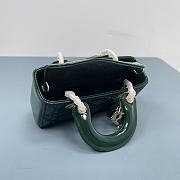 Dior Micro Lady D-Joy Bag Dark Green - 16×10×5.5cm - 5