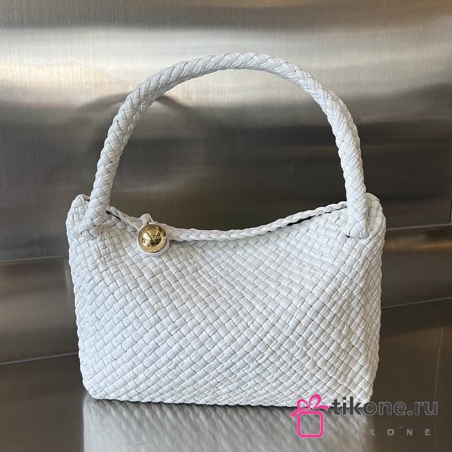 Bottega Veneta Tosca White Shoulder Bag - 27x18x8cm - 1