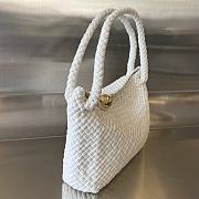 Bottega Veneta Tosca White Shoulder Bag - 27x18x8cm - 5