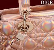 Christian Lady Dior D-Joy Shiny Pink - 22x12x6.5cm - 3