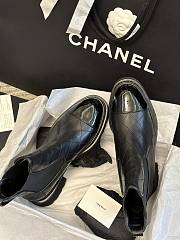 Chanel Short Boots Calfskin Heel  - 3