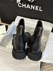 Chanel Short Boots Calfskin Heel  - 2