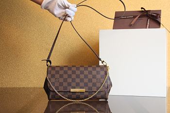 Louis Vuitton Damier Ebene Favorite MM N41276 - 26x25x4cm