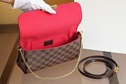 Louis Vuitton Damier Ebene Favorite MM N41276 - 26x25x4cm - 4