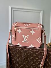 Louis Vuitton Pochette Metis Pink Leather -  25x19x7cm - 5
