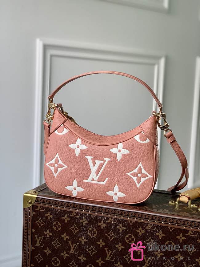 Louis Vuitton Bagatelle Monogram Pink Leather - 22x14x9cm - 1