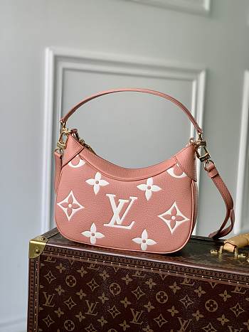 Louis Vuitton Bagatelle Monogram Pink Leather - 22x14x9cm