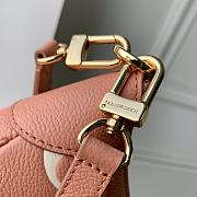 Louis Vuitton Bagatelle Monogram Pink Leather - 22x14x9cm - 5