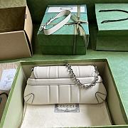 Gucci Horsebit Small Chain White - 27x11.5x5cm - 4