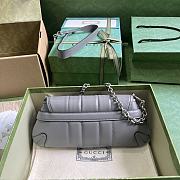 Gucci Horsebit Small Chain Grey - 27x11.5x5cm - 2