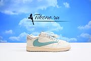 Travis ScottxAir Jordan 1 White/Blue - 3