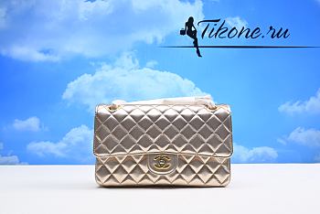 Chanel Metallic Lambskin Quilted 25cm