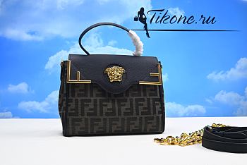 Fendi Fendace La Medusa Medium Handbag