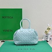 Bottega Veneta Mini Bauletto Blue - 20.5x15.5x10cm - 1