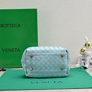 Bottega Veneta Mini Bauletto Blue - 20.5x15.5x10cm - 4