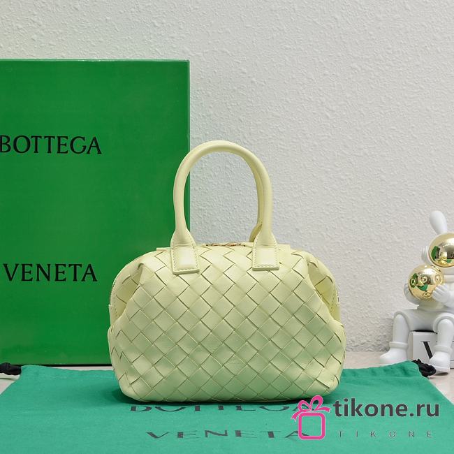 Bottega Veneta Mini Bauletto Camomile - 20.5x15.5x10cm - 1