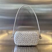 Bottega Veneta Knot Silver - 20x12x5.5cm - 1