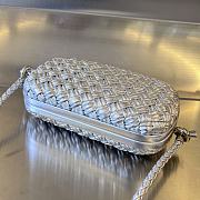 Bottega Veneta Knot Silver - 20x12x5.5cm - 4