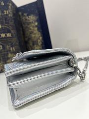 Dior Miss Silver Bag - 21x11.5x4.5cm - 2