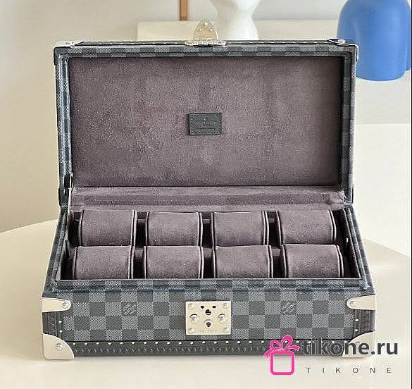 Louis Vuitton 8 Watch Case Box Grey M20016 - 34x13x18cm - 1