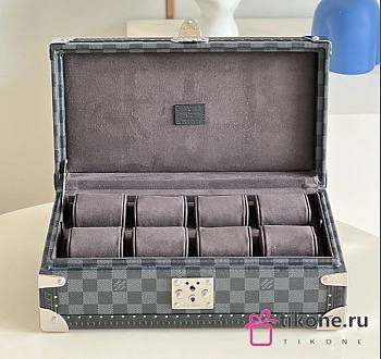 Louis Vuitton 8 Watch Case Box Grey M20016 - 34x13x18cm