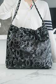 Chanel 22 Silver Alloy Black And White - 35×37×7cm - 5