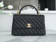 Chanel 23 Coco Handles Black Leather 29cm - 1