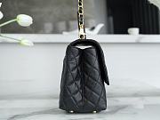 Chanel 23 Coco Handles Black Leather 29cm - 5