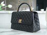 Chanel 23 Coco Handles Black Leather 29cm - 4