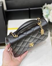 Chanel 23 Autumn and Winter Litchi Leather Bag - 20x12x8cm - 5